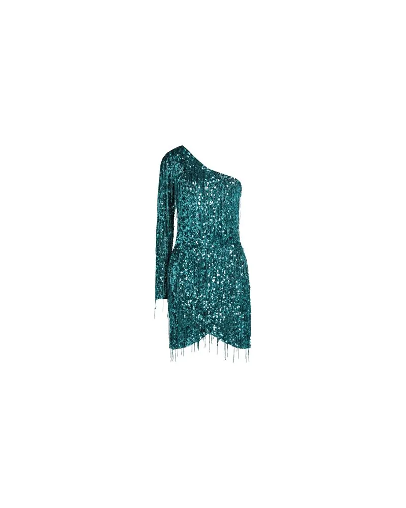 Elisabetta Franchi KLEIDER - Mini-Kleiderauf YOOX.COM Smaragdgrün