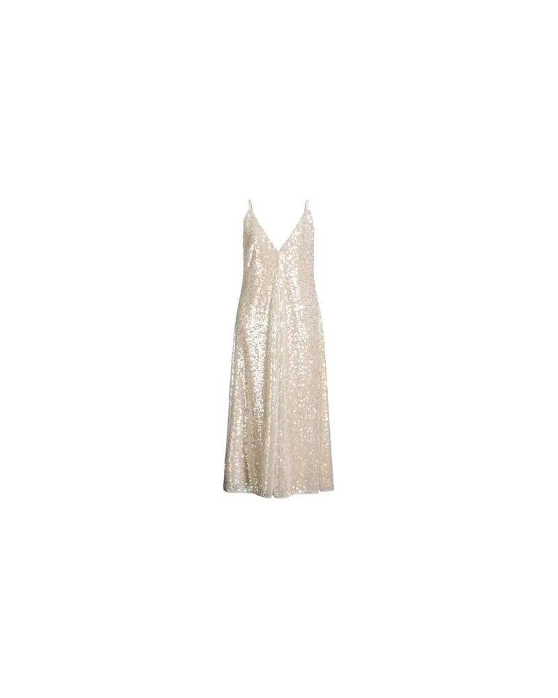 Philosophy Di Lorenzo Serafini KLEIDER - Maxi-Kleiderauf YOOX.COM Cremeweiß