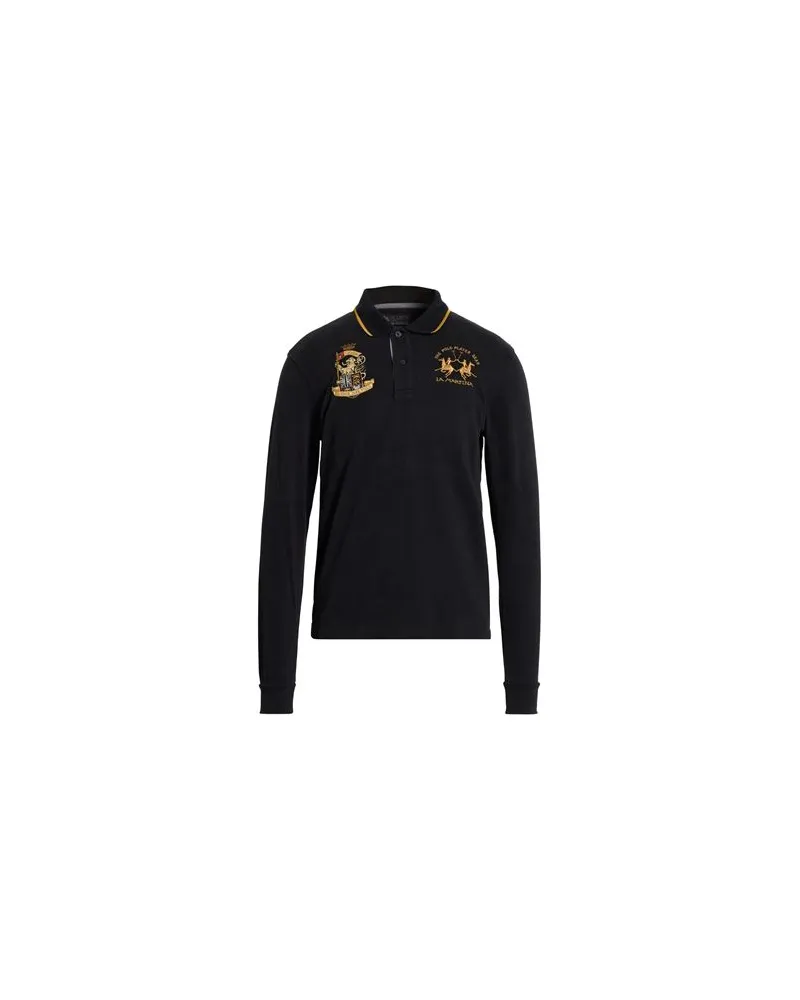 La Martina TOPS - Poloshirtsauf YOOX.COM Schwarz