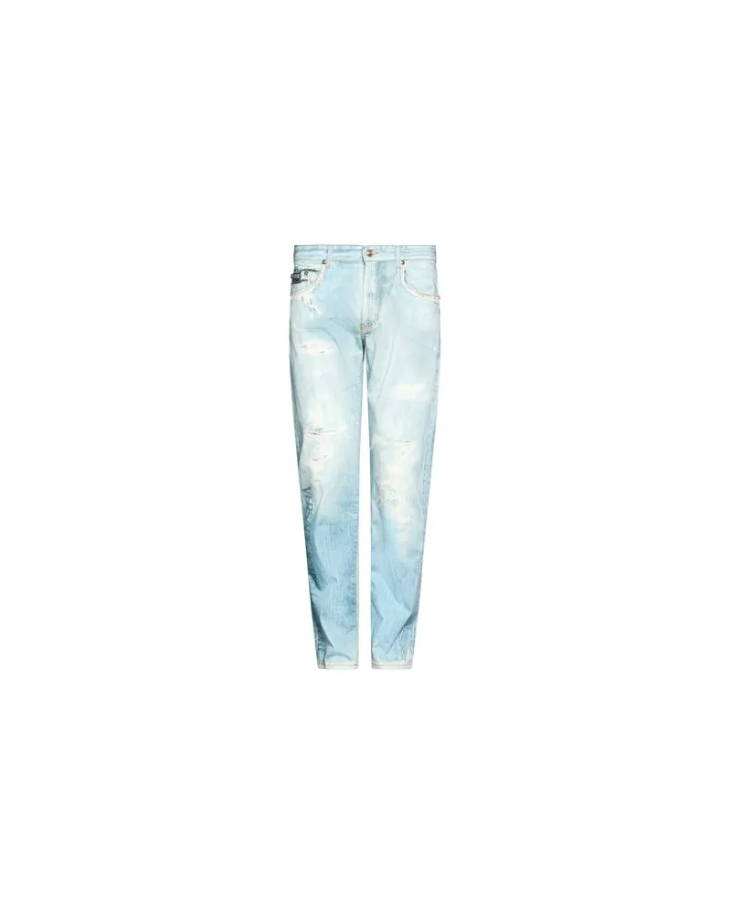 Versace Jeans HOSEN & RÖCKE - Hosenauf YOOX.COM Blau