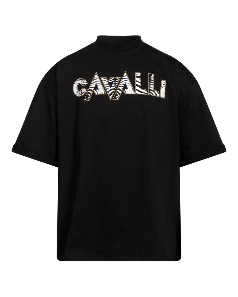 Roberto Cavalli T-shirts Schwarz