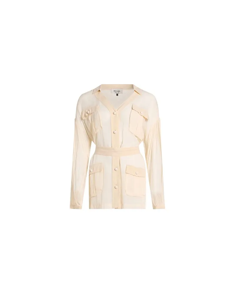 Blumarine TOPS - Hemdenauf YOOX.COM Cremeweiß