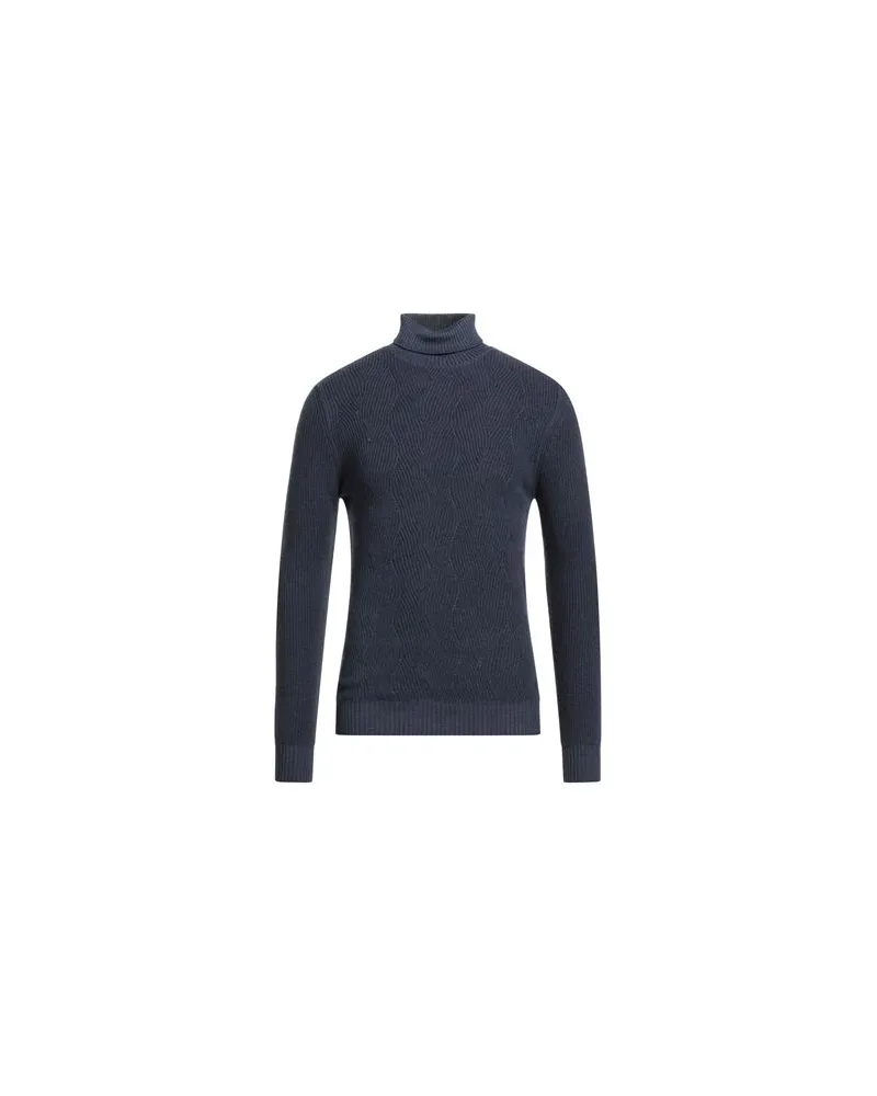 MOORER STRICKWAREN - Rollkragenpulloverauf YOOX.COM Marineblau