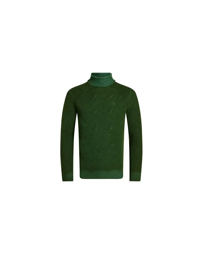 MOORER STRICKWAREN - Rollkragenpulloverauf YOOX.COM Grün