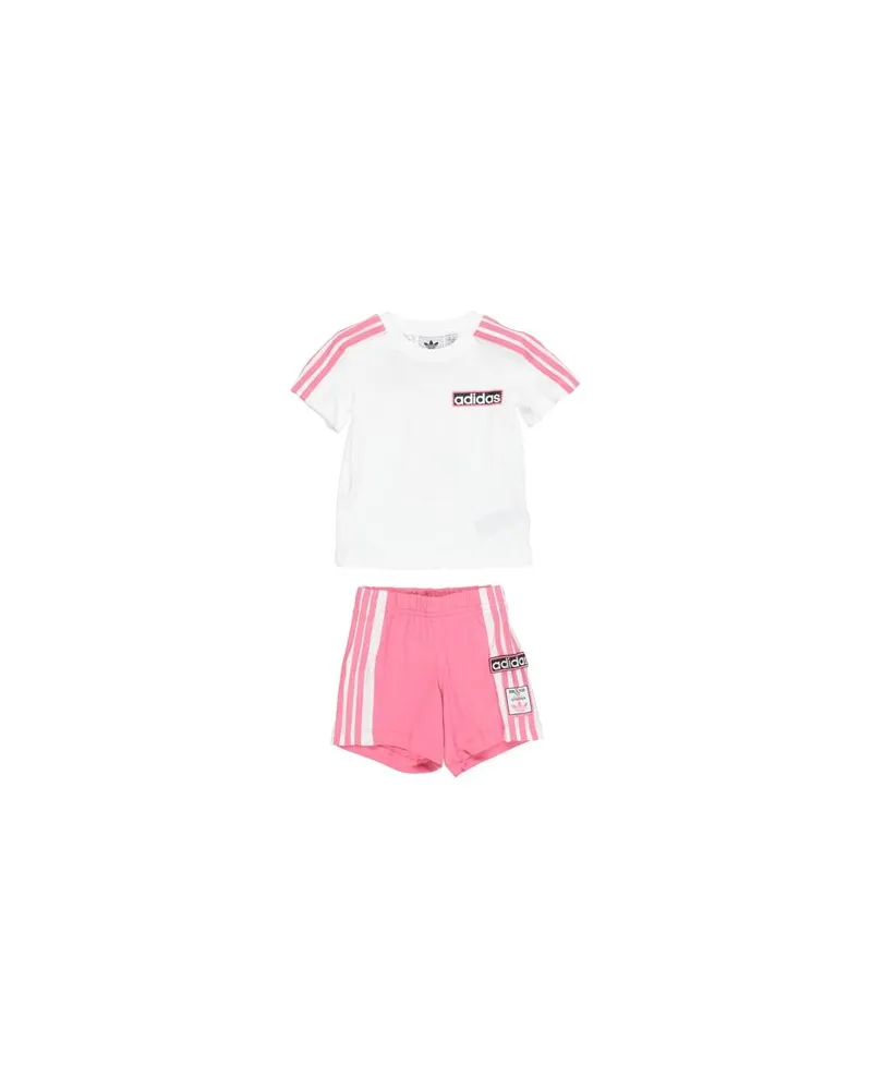 adidas SHORT TEE SET  - ANZÜGE und CO-ORDS - Kombi-Setsauf YOOX.COM Weiß