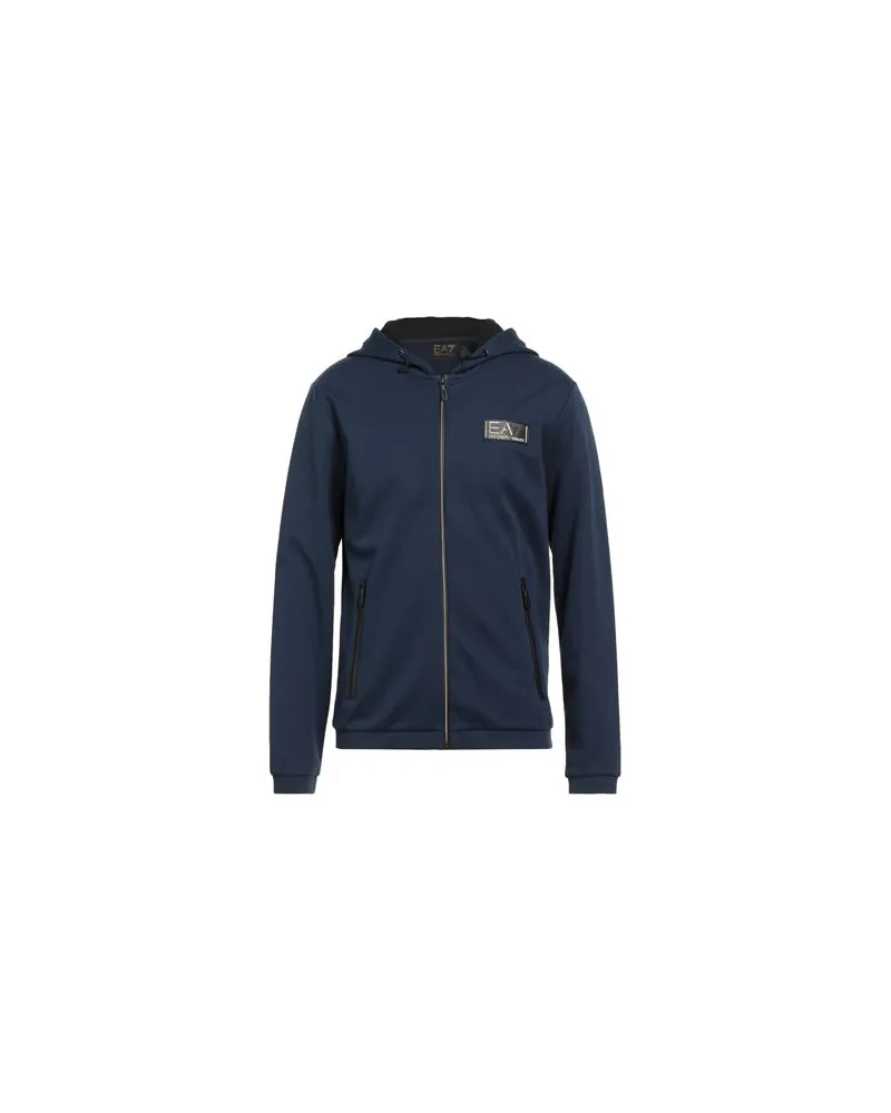 EA7 TOPS - Sweatshirtsauf YOOX.COM Marineblau
