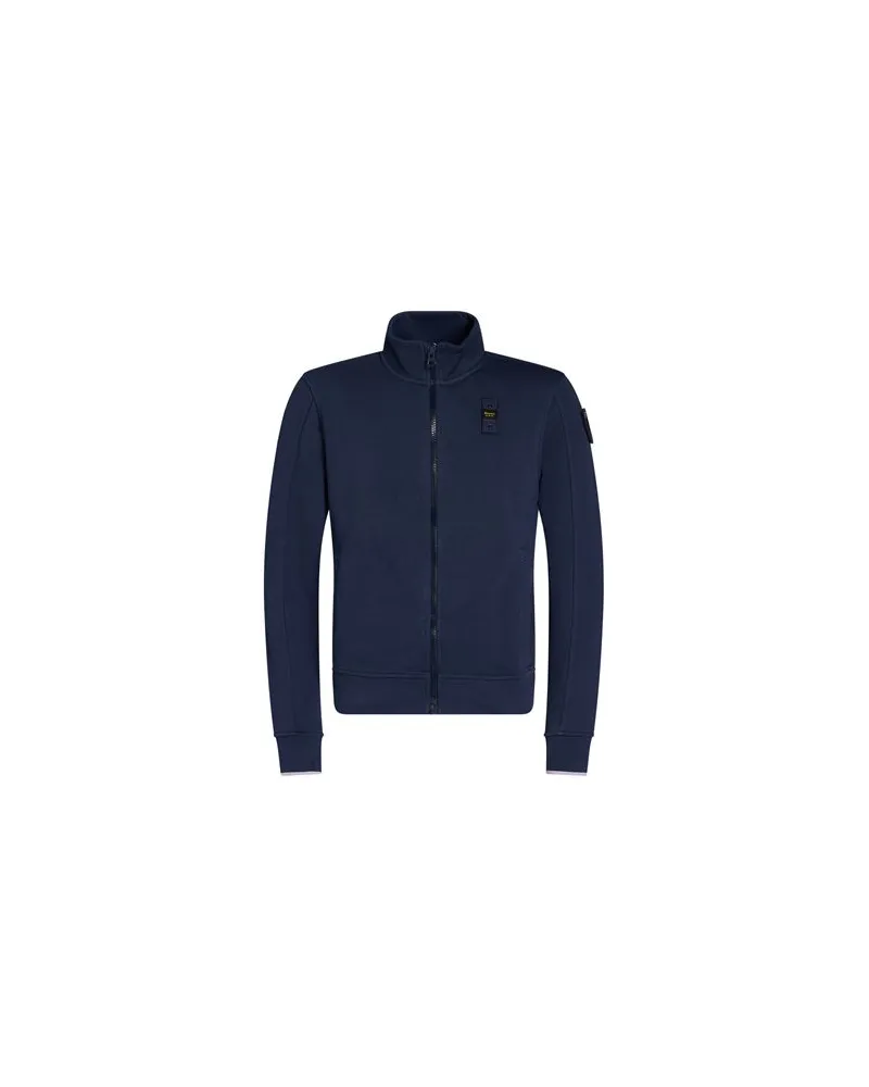 Blauer TOPS - Sweatshirtsauf YOOX.COM Marineblau