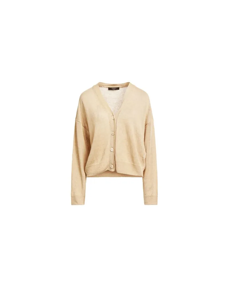 Max Mara STRICKWAREN - Strickjackenauf YOOX.COM Sand