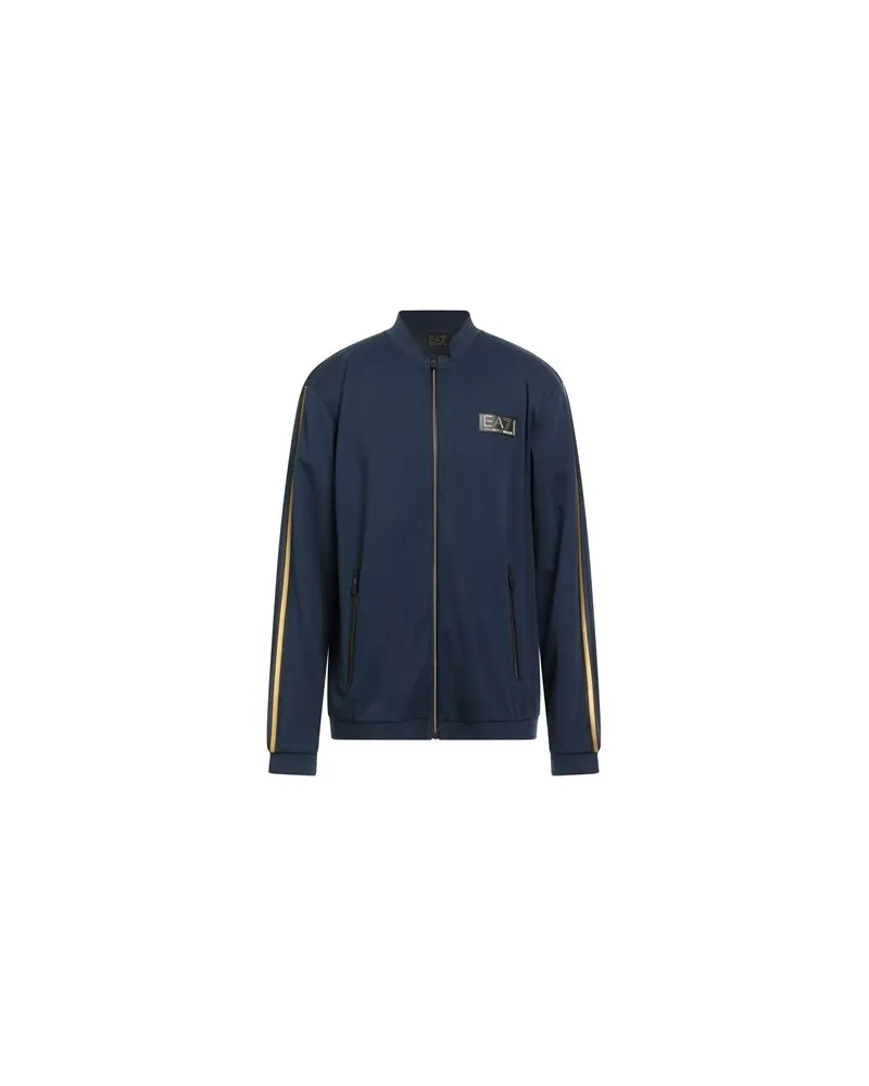 EA7 TOPS - Sweatshirtsauf YOOX.COM Marineblau