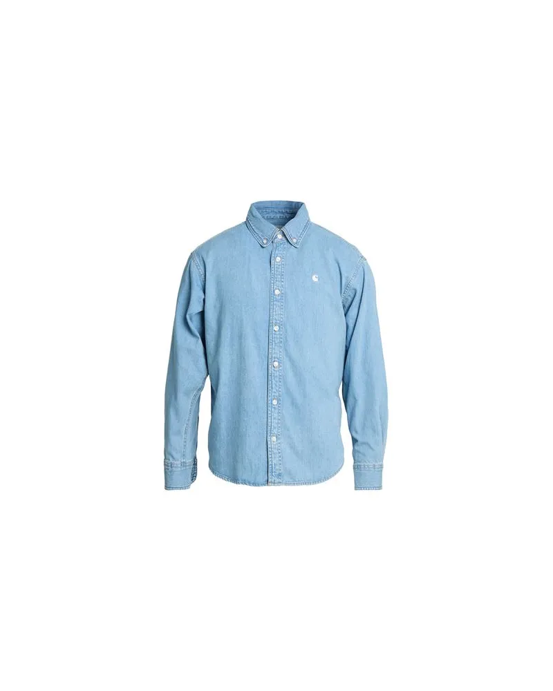Carhartt WIP TOPS - Jeanshemdenauf YOOX.COM Blau