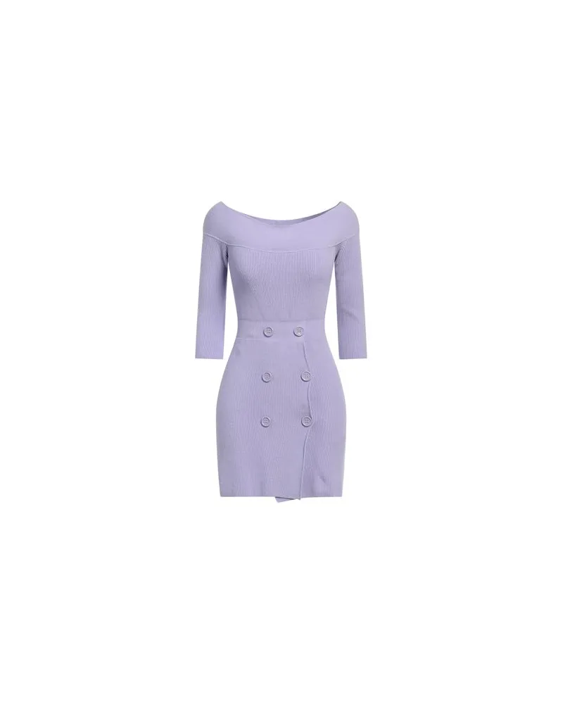 Elisabetta Franchi KLEIDER - Mini-Kleiderauf YOOX.COM Lila