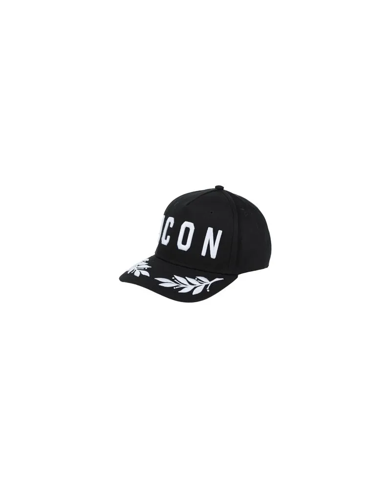 Dsquared2 ICON - ACCESSOIRES - Mützen & Hüteauf YOOX.COM Schwarz