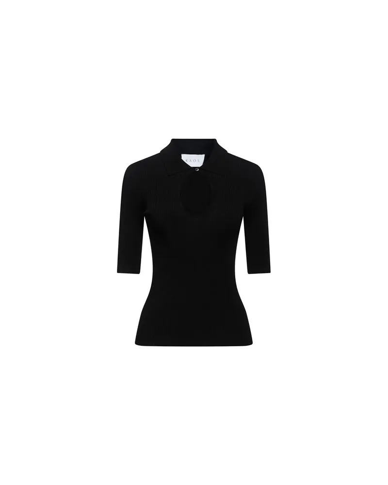 Kaos STRICKWAREN - Pulloverauf YOOX.COM Schwarz