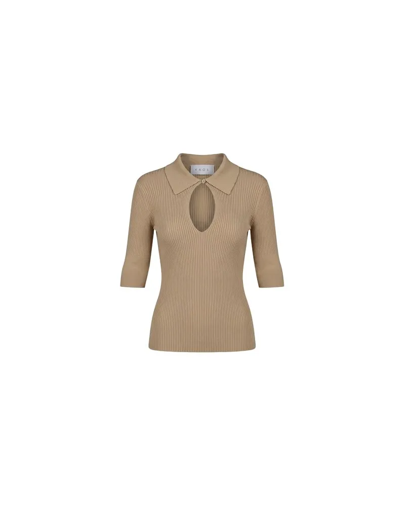 Kaos STRICKWAREN - Pulloverauf YOOX.COM Beige