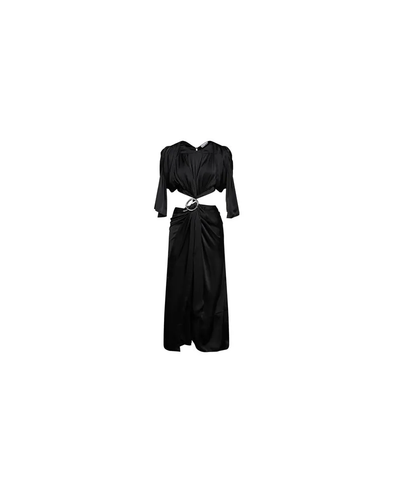 Paco Rabanne KLEIDER - Midi-Kleiderauf YOOX.COM Schwarz