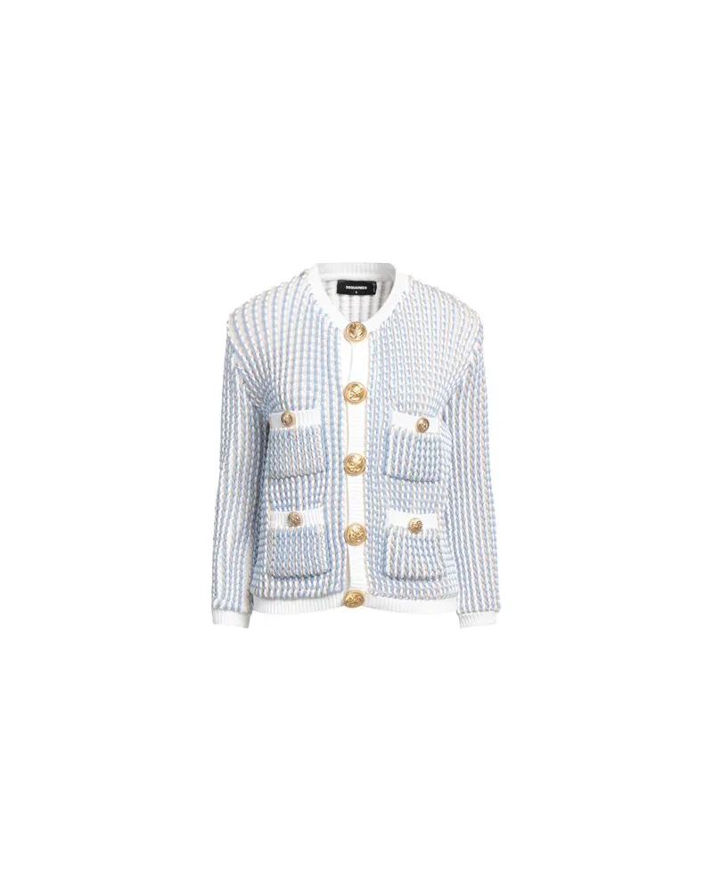 Dsquared2 STRICKWAREN - Strickjackenauf YOOX.COM Blaugrau