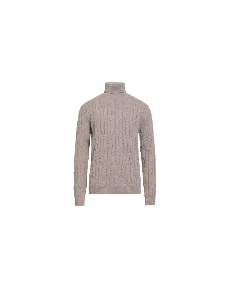 Alpha Studio CASHMERE - STRICKWAREN - Rollkragenpulloverauf YOOX.COM Maulwurfsgrau