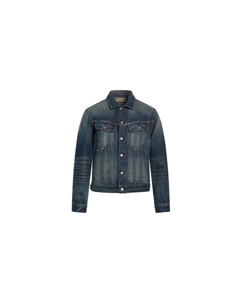 Tom Ford JACKEN & MÄNTEL - Jeansjacken/Mäntelauf YOOX.COM Blau