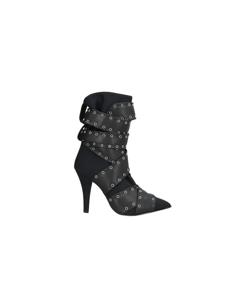Divine Follie SCHUHE - Stiefelettenauf YOOX.COM Schwarz