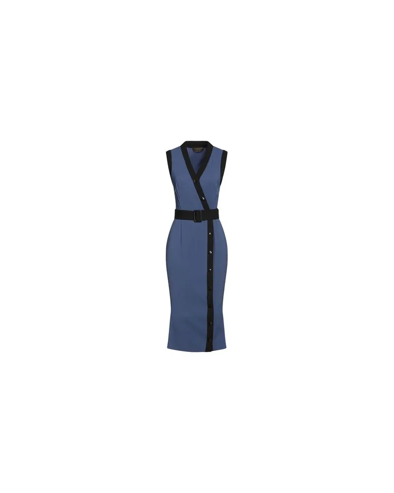 Trussardi KLEIDER - Midi-Kleiderauf YOOX.COM Blau