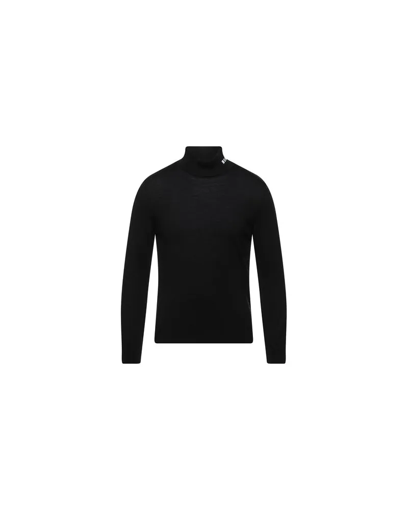 MSGM STRICKWAREN - Rollkragenpulloverauf YOOX.COM Schwarz