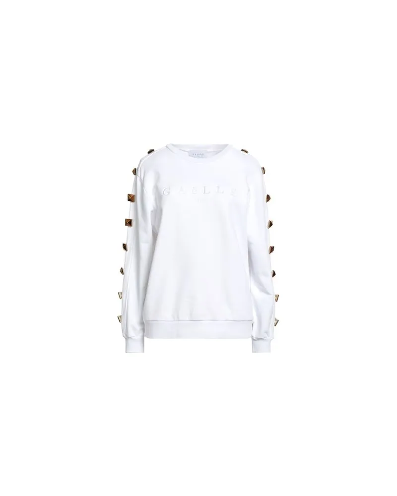 Gaëlle Bonheur TOPS - Sweatshirtsauf YOOX.COM Weiß