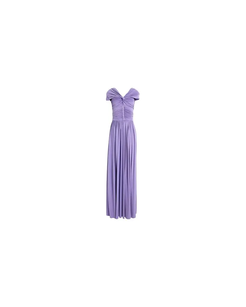 Elisabetta Franchi KLEIDER - Maxi-Kleiderauf YOOX.COM Lila