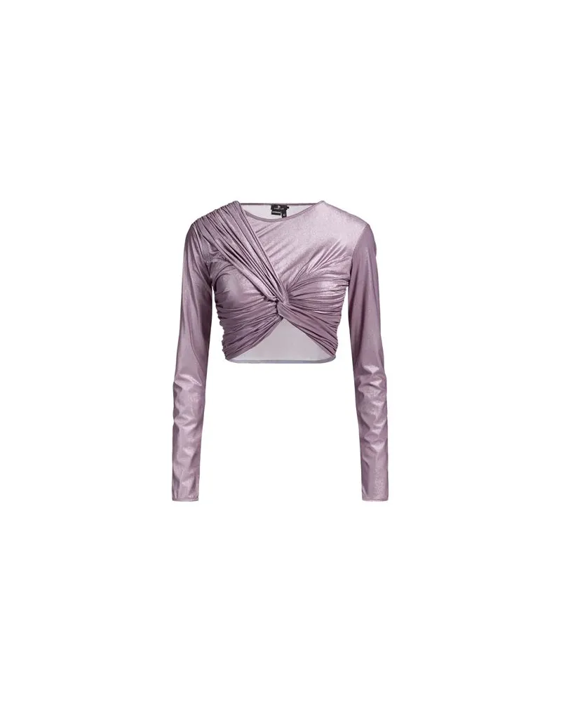 Elisabetta Franchi TOPS - Topsauf YOOX.COM Lila