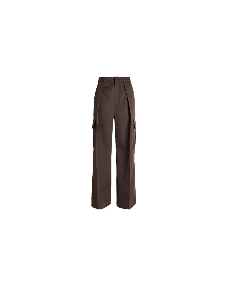 Burberry HOSEN & RÖCKE - Hosenauf YOOX.COM Dunkelbraun