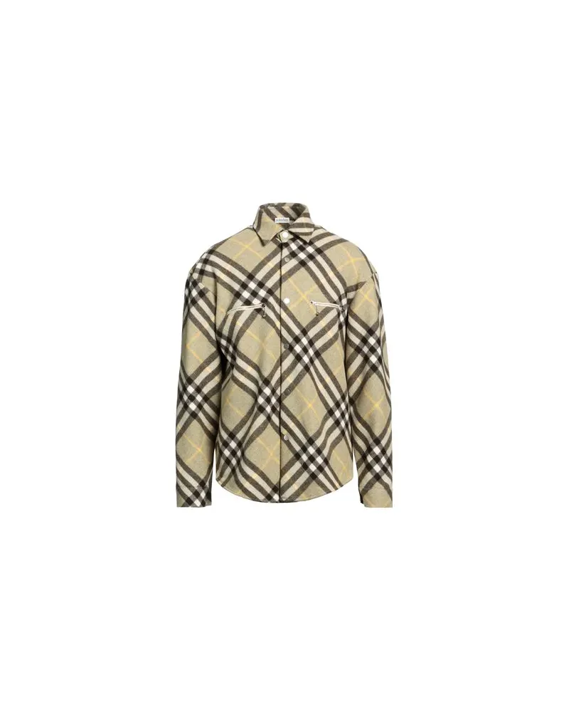 Burberry TOPS - Hemdenauf YOOX.COM Salbeigrün