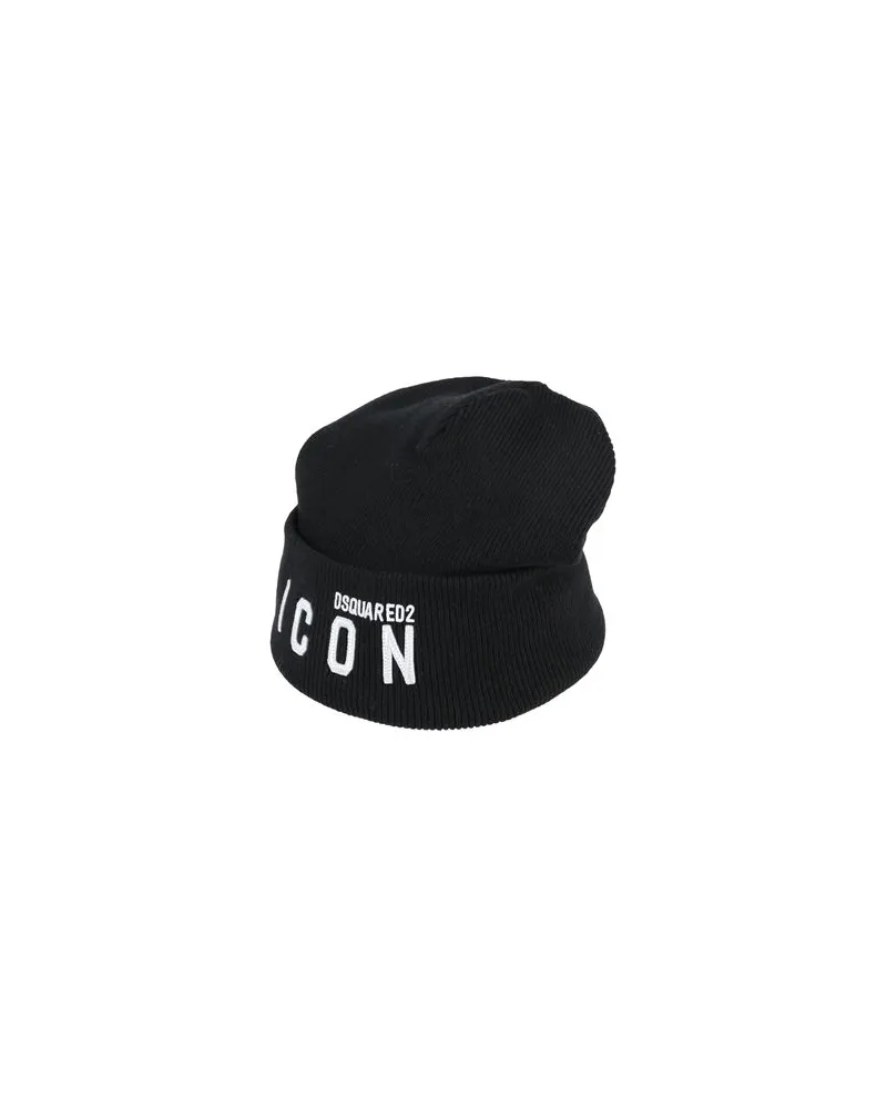 Dsquared2 ACCESSOIRES - Mützen & Hüteauf YOOX.COM Schwarz