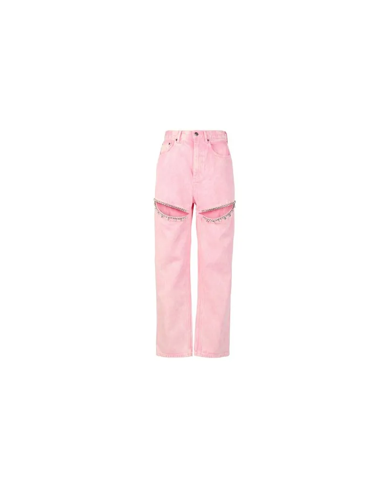 Area HOSEN & RÖCKE - Jeanshosenauf YOOX.COM Rosa