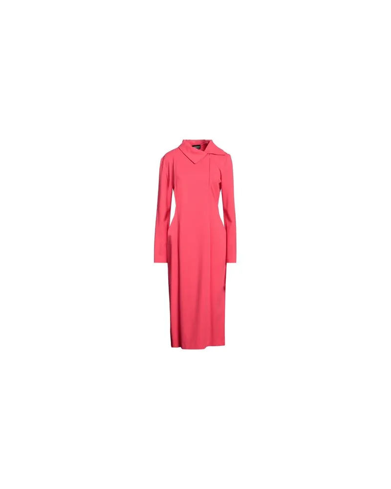 Emporio Armani KLEIDER - Midi-Kleiderauf YOOX.COM Magenta