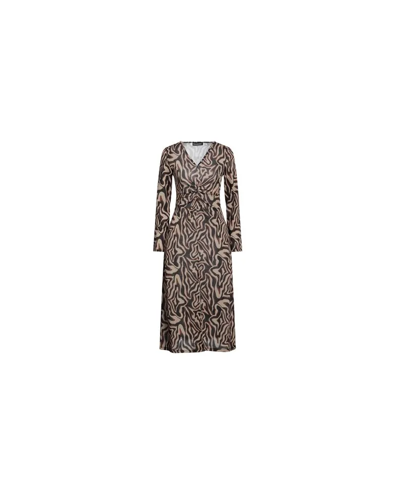 Vanessa Scott KLEIDER - Midi-Kleiderauf YOOX.COM Kamel