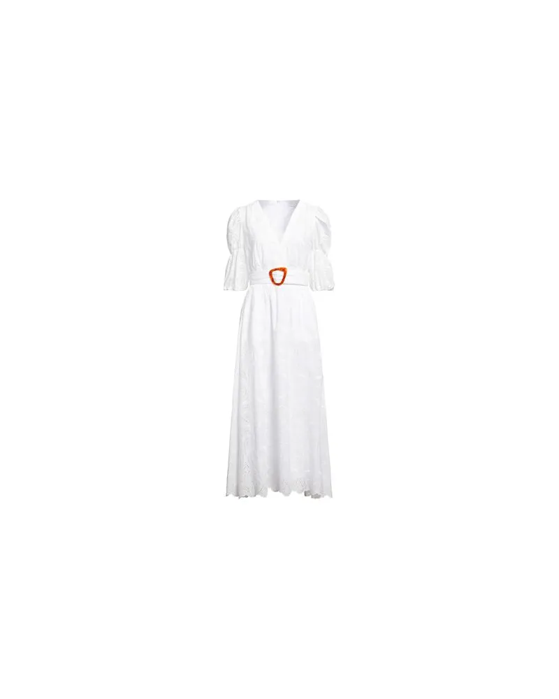 IVY & OAK KLEIDER - Midi-Kleiderauf YOOX.COM Weiß