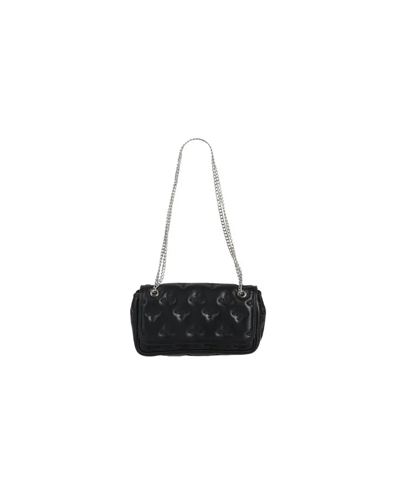 Vivienne Westwood CHAIN CROSSBODY PURSE - TASCHEN - Schultertaschenauf YOOX.COM Schwarz