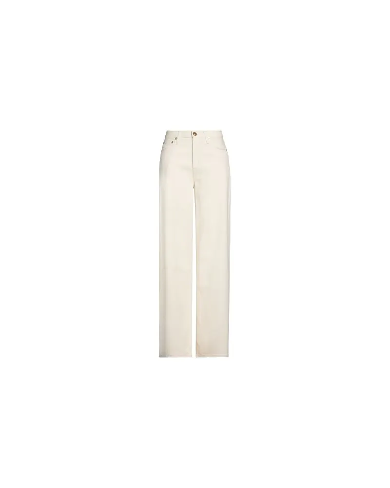 Rag & Bone HOSEN & RÖCKE - Jeanshosenauf YOOX.COM Elfenbein
