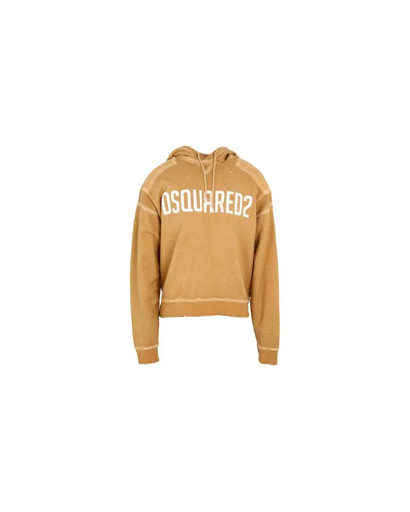 Dsquared2 TOPS - Sweatshirtsauf YOOX.COM Senf