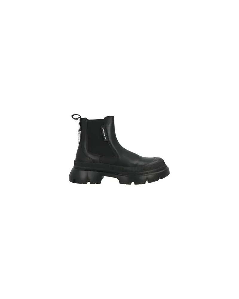 Karl Lagerfeld KARL CARES TREKKA MAX  - SCHUHE - Stiefelettenauf YOOX.COM Schwarz
