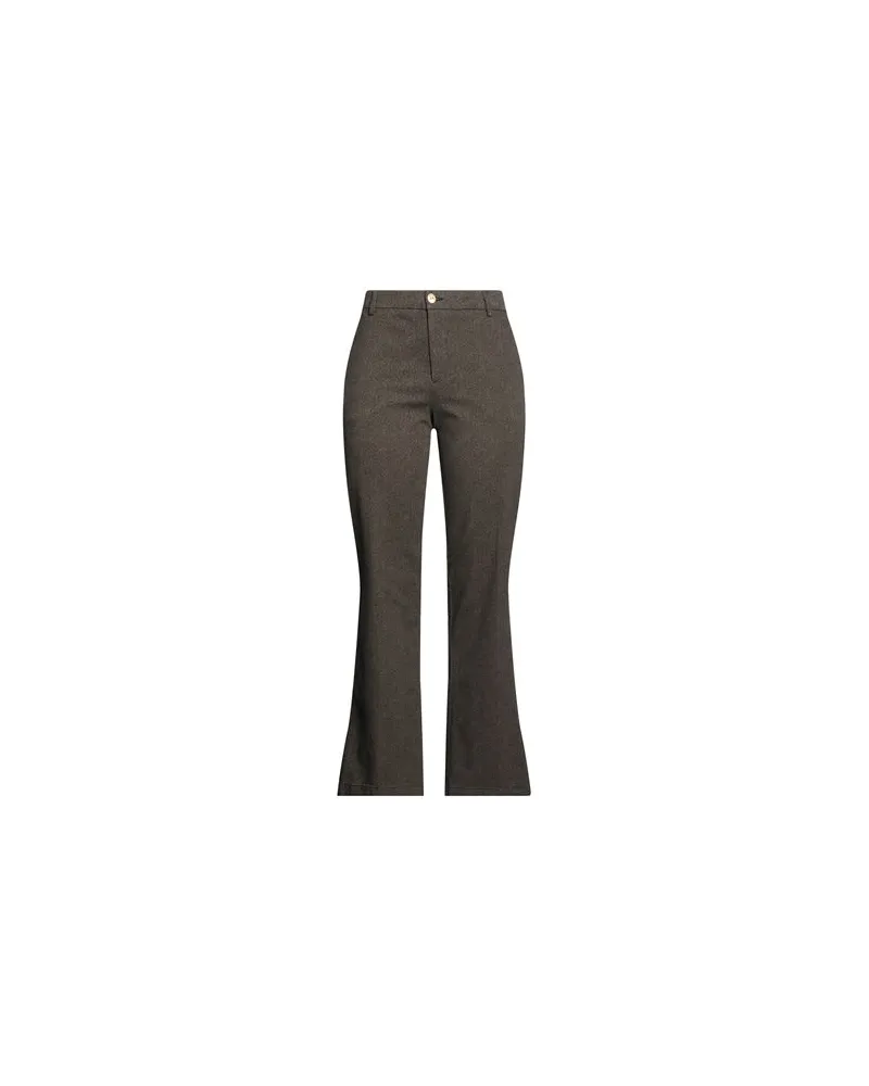 40Weft HOSEN & RÖCKE - Hosenauf YOOX.COM Dunkelbraun