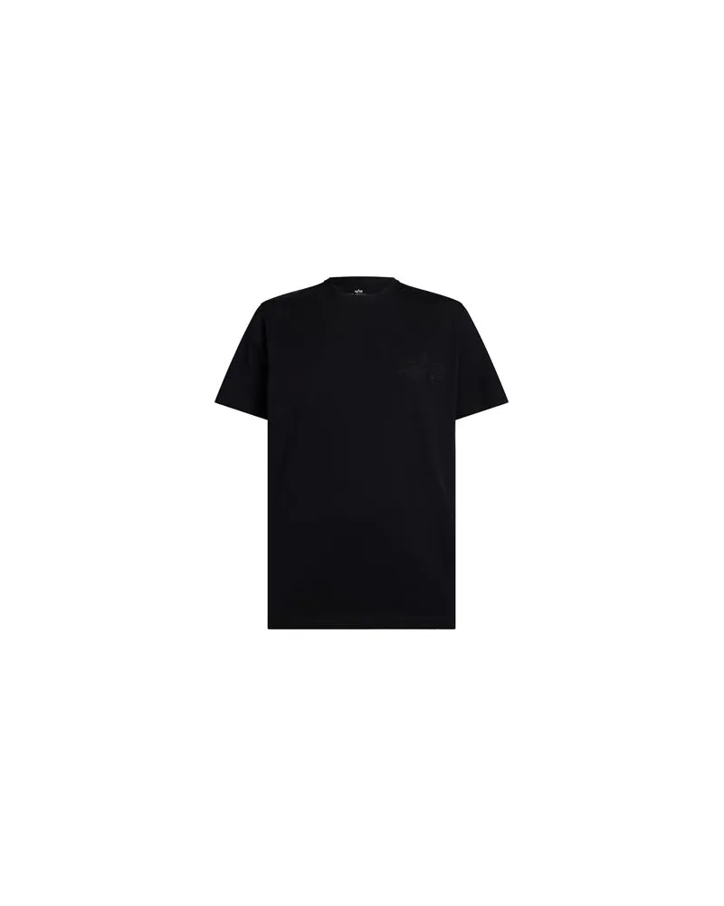 Alpha Industries TOPS - T-shirtsauf YOOX.COM Schwarz