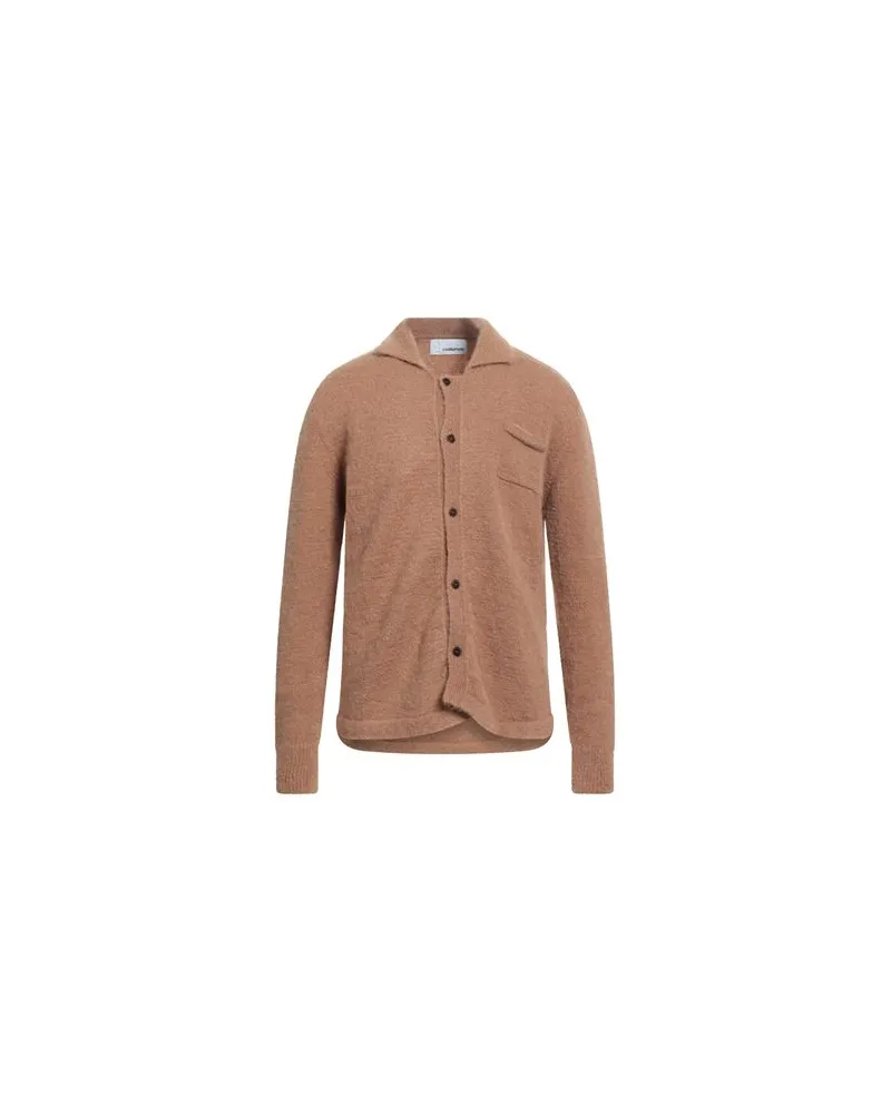 Costumein STRICKWAREN - Strickjackenauf YOOX.COM Kamel