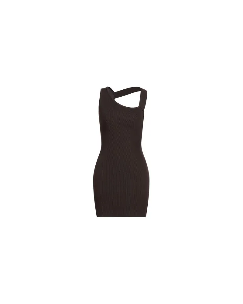 VICOLO KLEIDER - Mini-Kleiderauf YOOX.COM Dunkelbraun