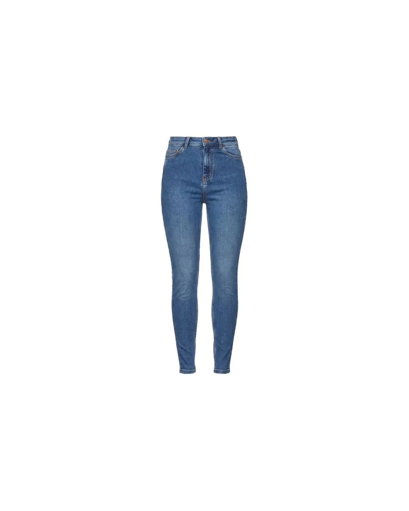 Pieces HOSEN & RÖCKE - Jeanshosenauf YOOX.COM Blau