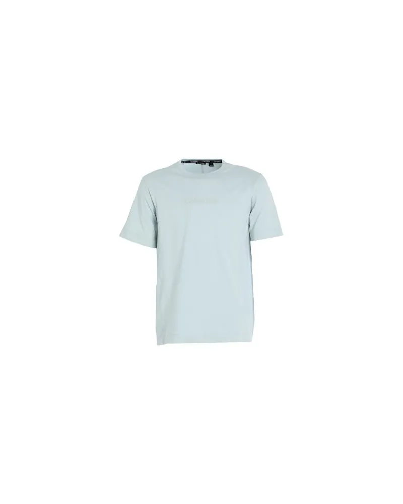 Calvin Klein TOPS - T-shirtsauf YOOX.COM Himmelblau