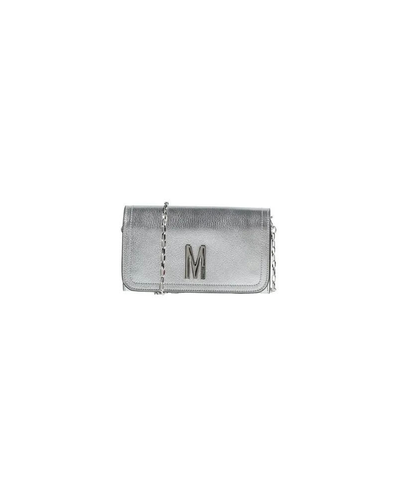 Moschino Kleinlederwaren - Brieftaschenauf YOOX.COM Silber