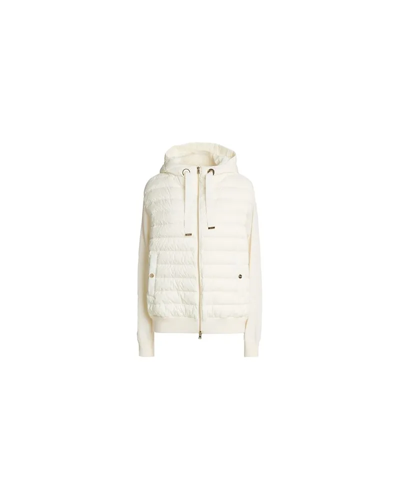 Herno JACKEN & MÄNTEL - Pufferjacken & Daunenjackenauf YOOX.COM Cremeweiß