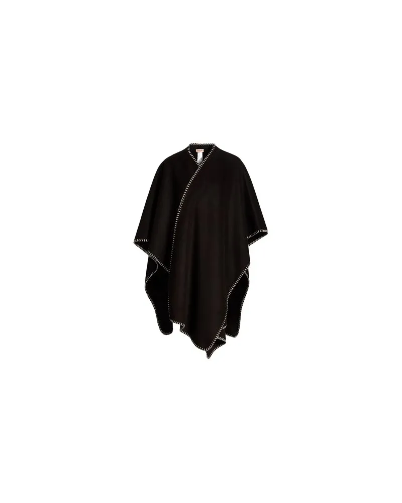 Twin-Set JACKEN & MÄNTEL - Capesauf YOOX.COM Schwarz