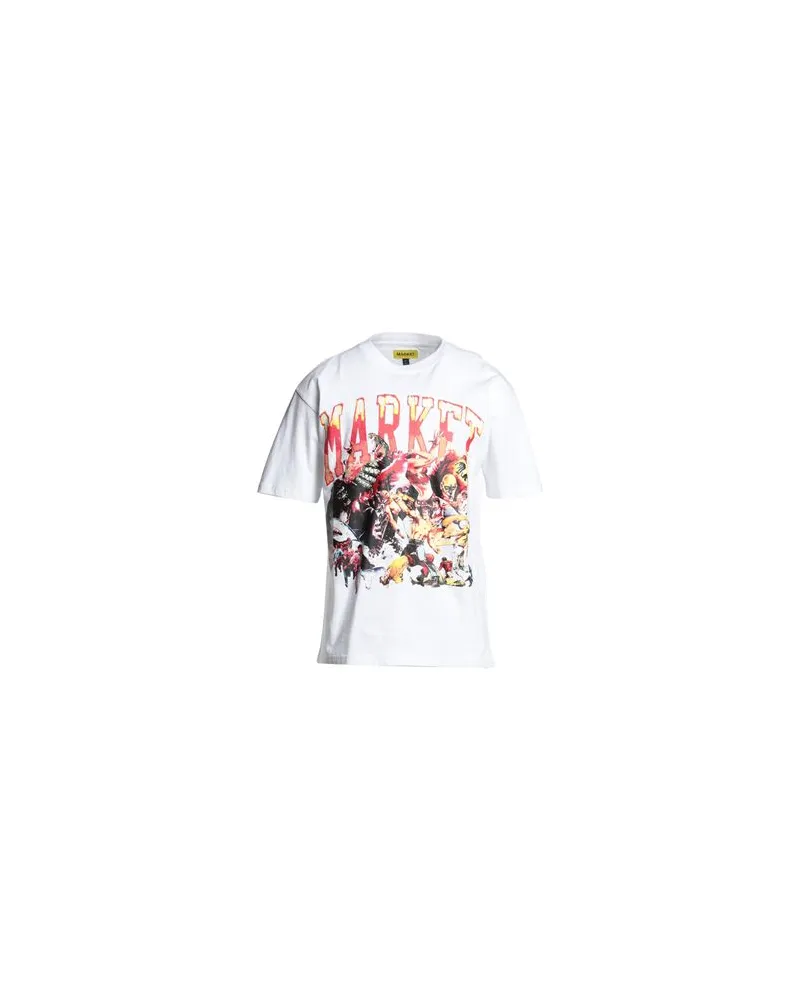 Market CHINATOWN ARC ANIMAL MOSH PIT T-SHIRT - TOPS - T-shirtsauf YOOX.COM Weiß