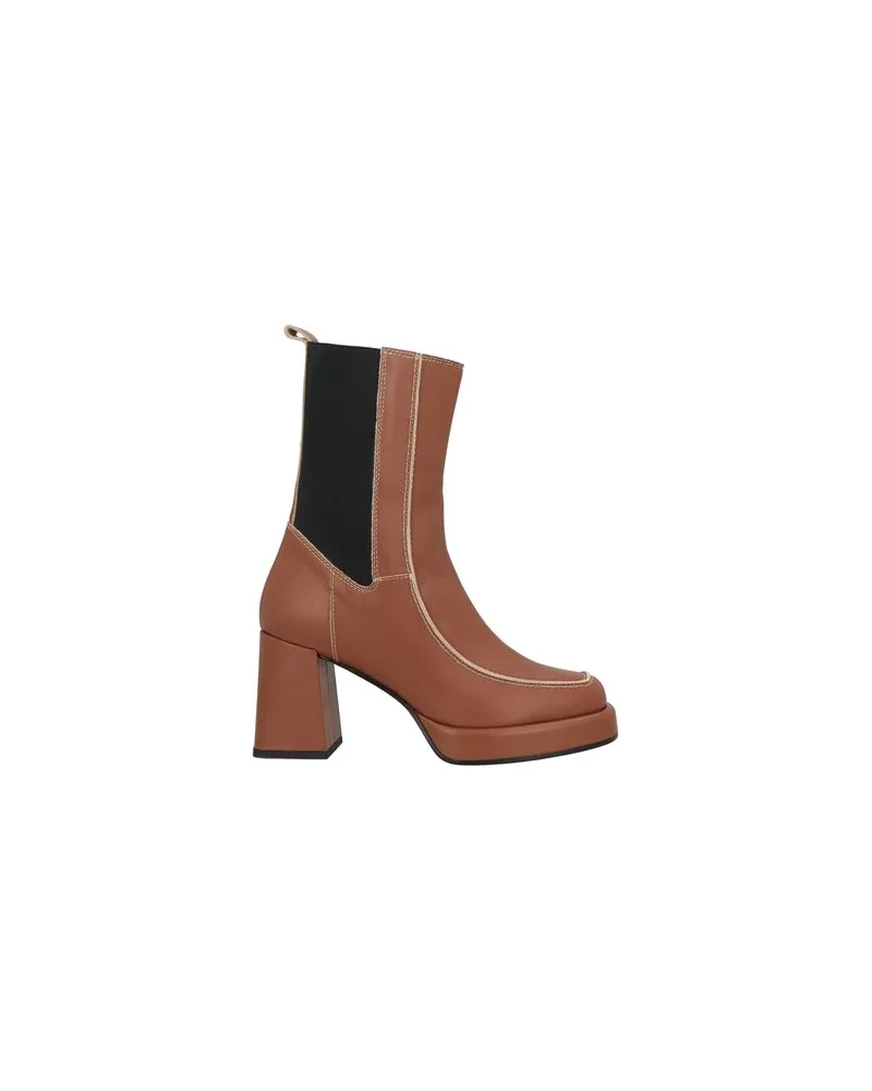 Janet & Janet SCHUHE - Stiefelettenauf YOOX.COM Kamel